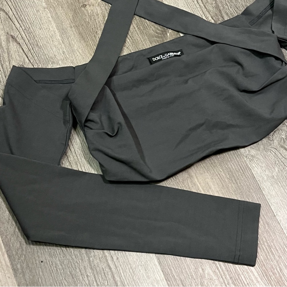 Dolce & Gabbana CrossOver Top Gray Size 46 US size 10 - Picture 5 of 16